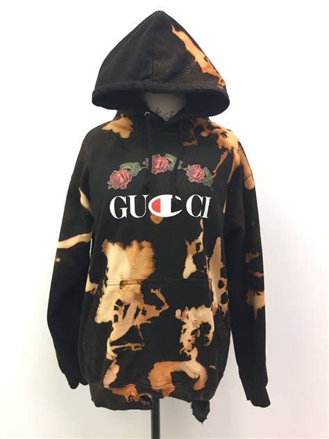 gucci not fake hoodie|gucci x champion hoodie real.